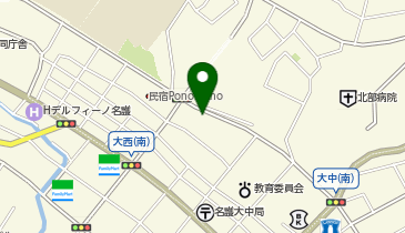 名護ボディビルセンターの地図画像