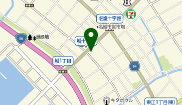 伊差川園芸花店の地図画像