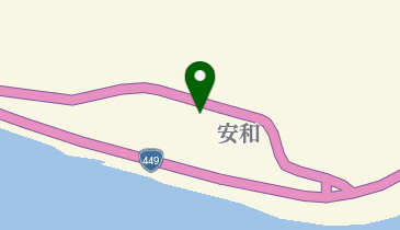 株式会社山城産業部間石油の地図画像