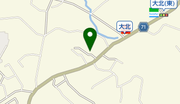 カール美容室の地図画像