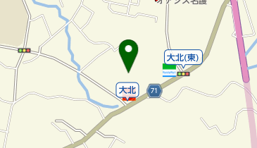 健康堂薬局 大北店の地図画像