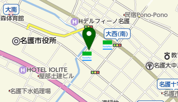 ホテル名護キャッスルの地図画像