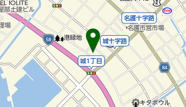 月の浜旅館の地図画像