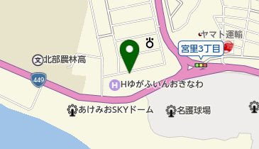 有限会社名護ツアーセンターの地図画像