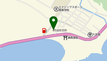 名護市役所 久志支所の地図画像