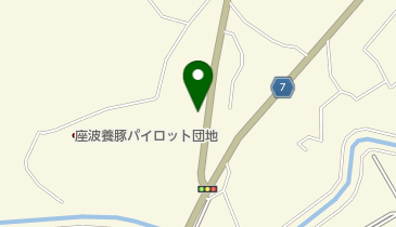 オフセット印刷社の地図画像