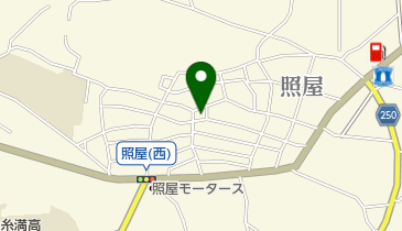 照屋公民館の地図画像