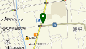 剛柔流山城空手道場の地図画像