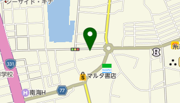 玉城金物店の地図画像