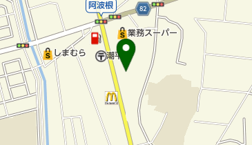 潮平モータースの地図画像