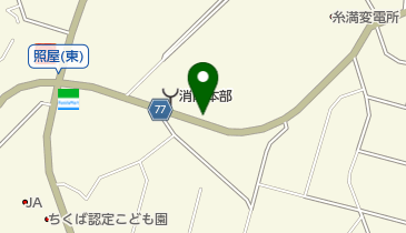 高嶺オートの地図画像