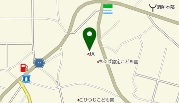糸満市障害者地域活動支援センター陽だまりの地図画像