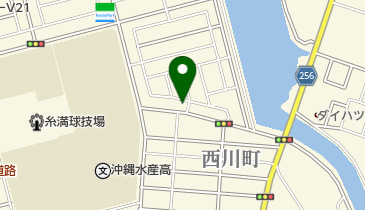 花パピヨンの地図画像