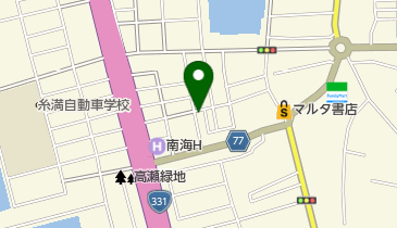 金城さしみ店の地図画像