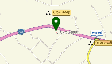 優美堂の地図画像