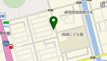 フロリダベーカリー西崎本店の地図画像