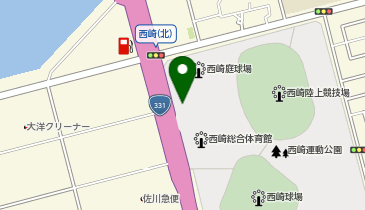 糸満市西崎プールの地図画像