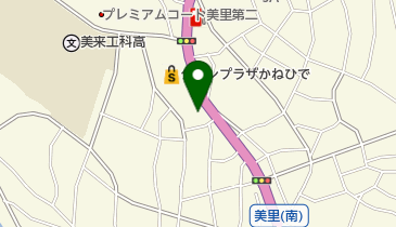 我謝商店の地図画像