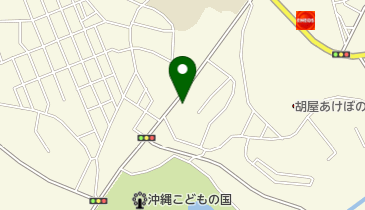 チュウニングショップ知念の地図画像