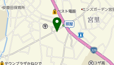 英秀ゼミ照屋教室の地図画像