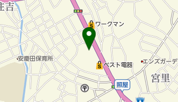 北園学園コザ園の地図画像