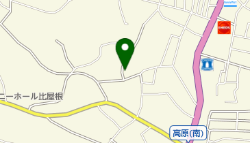 高原ホーリネス教会の地図画像