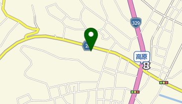 日本キリスト教団 高原教会の地図画像