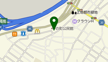 上地郷友会の地図画像