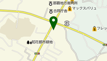 カー用品エムワンの地図画像