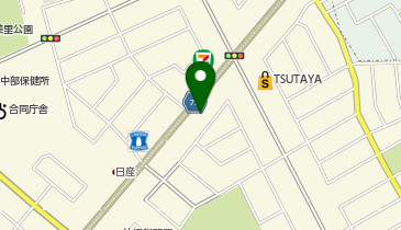 渡久地自動車部品店の地図画像