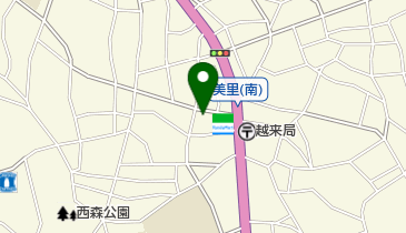 障害児・者在宅支援センターわーいの地図画像
