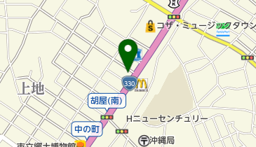 のぼりや製菓有限会社 中の町本店の地図画像