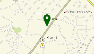 美里タイヤの地図画像