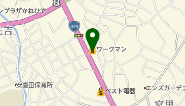 銀河美容室の地図画像