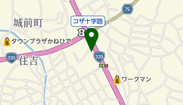 光時計宝石店の地図画像