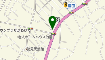 ポピー洋裁店の地図画像