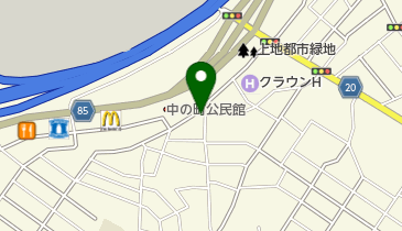 スミレ理容館の地図画像