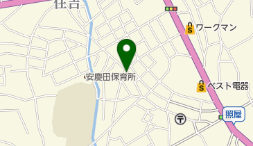 福理容室の地図画像