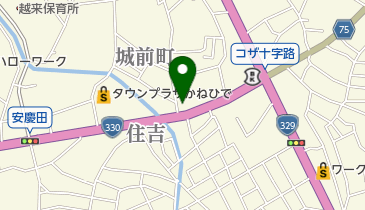 都レストランの地図画像