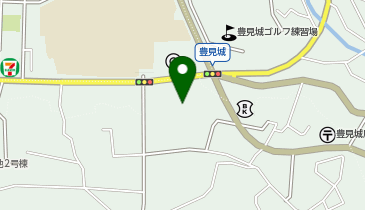 ビューティひらやすの地図画像