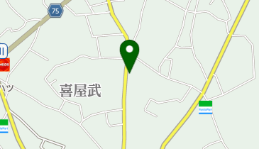上平良川区自治会の地図画像