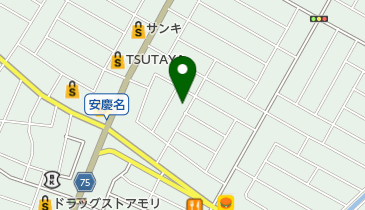 スピードボックスの地図画像