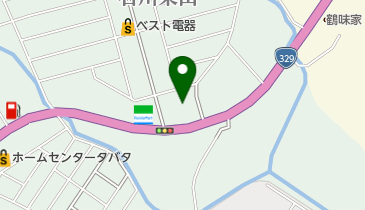 長地自動車の地図画像