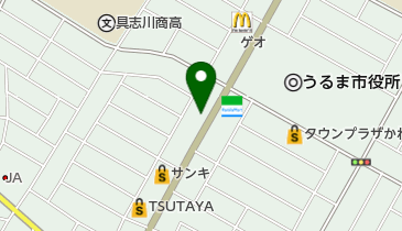 麻雀倶楽部宝宝の地図画像