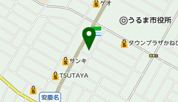 ぐしけんてんぷらの地図画像