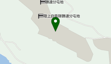 陸上自衛隊勝連分屯地の地図画像