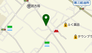 池間シャッター製作所の地図画像