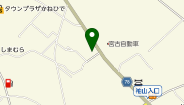 佐久川金物店の地図画像