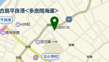 ビューティーサロンらんの地図画像