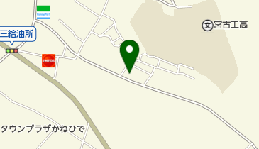 上原タイヤ商会の地図画像